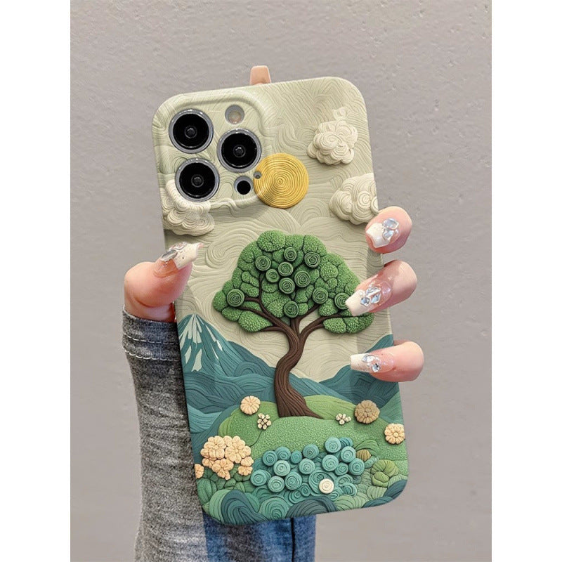 Sarung iPhone Film Mawar