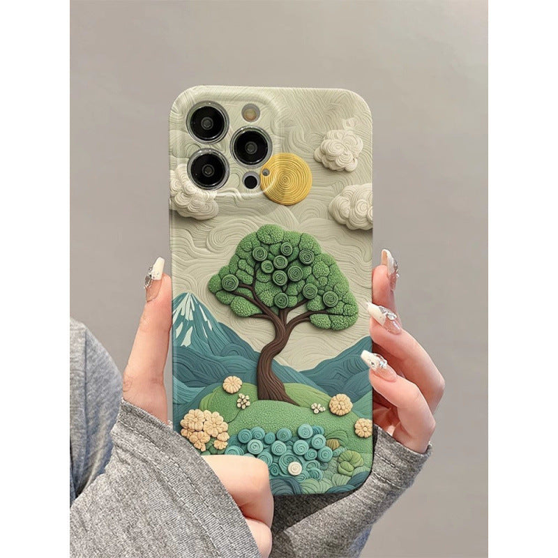 Sarung iPhone Film Mawar