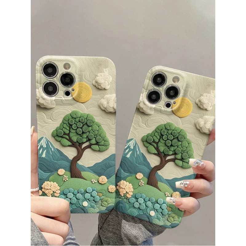 Sarung iPhone Film Mawar