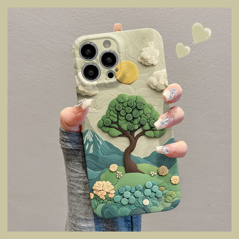Sarung iPhone Film Mawar