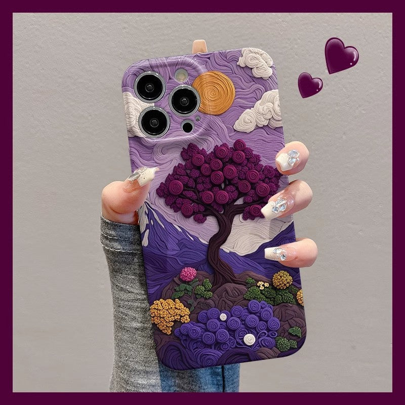 Sarung iPhone Film Mawar