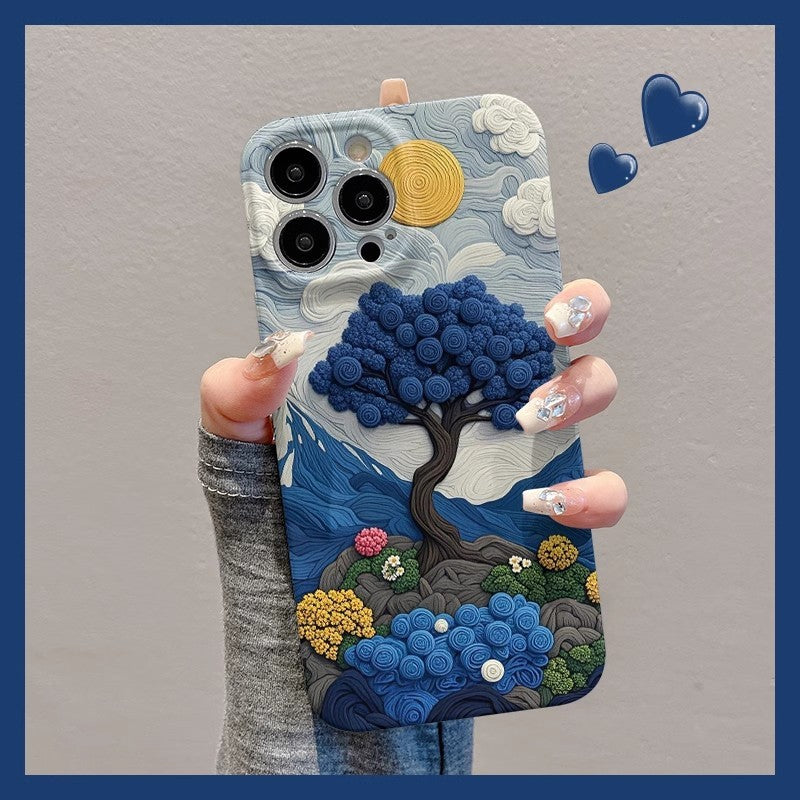 Sarung iPhone Film Mawar