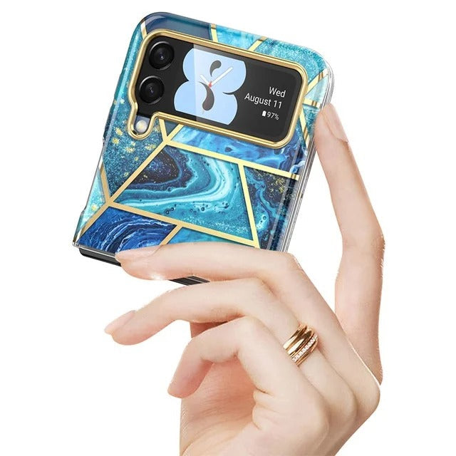 Elegant Marble Texture Slim Case - Samsung