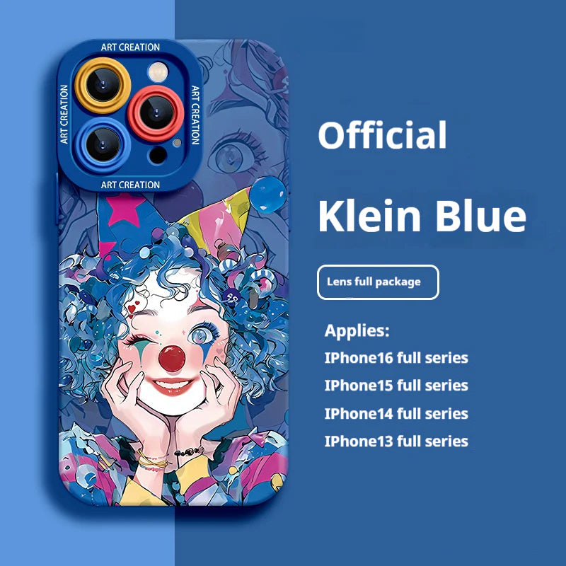 Casing anti jatuh all-inclusive ceruk badut super populer untuk iPhone