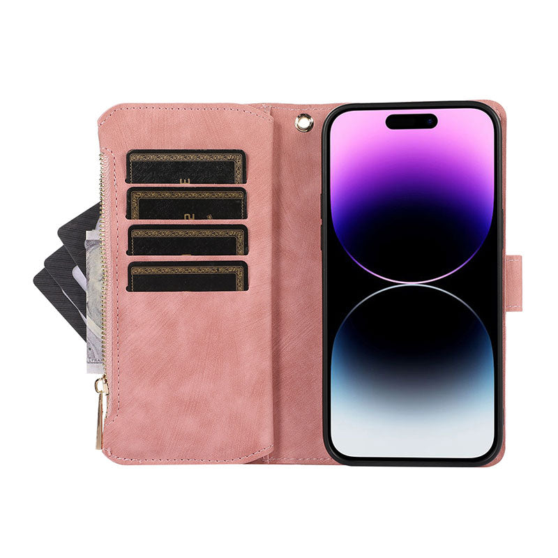 Multifunctional Flip Wallet Phone Case for iPhone