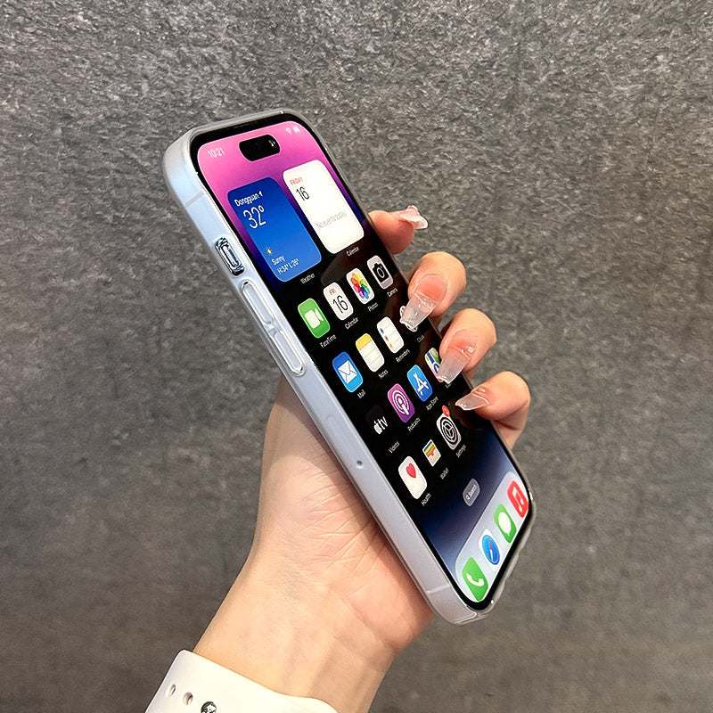 Gradient Color Magnetic Bracket Phone Case