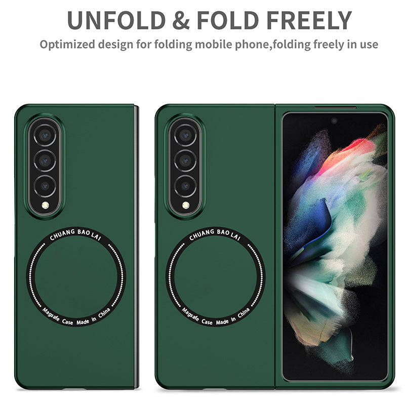 Suitable For Galaxy ZFold5/4/3Magsafe Magnetic Frosted Protective Case