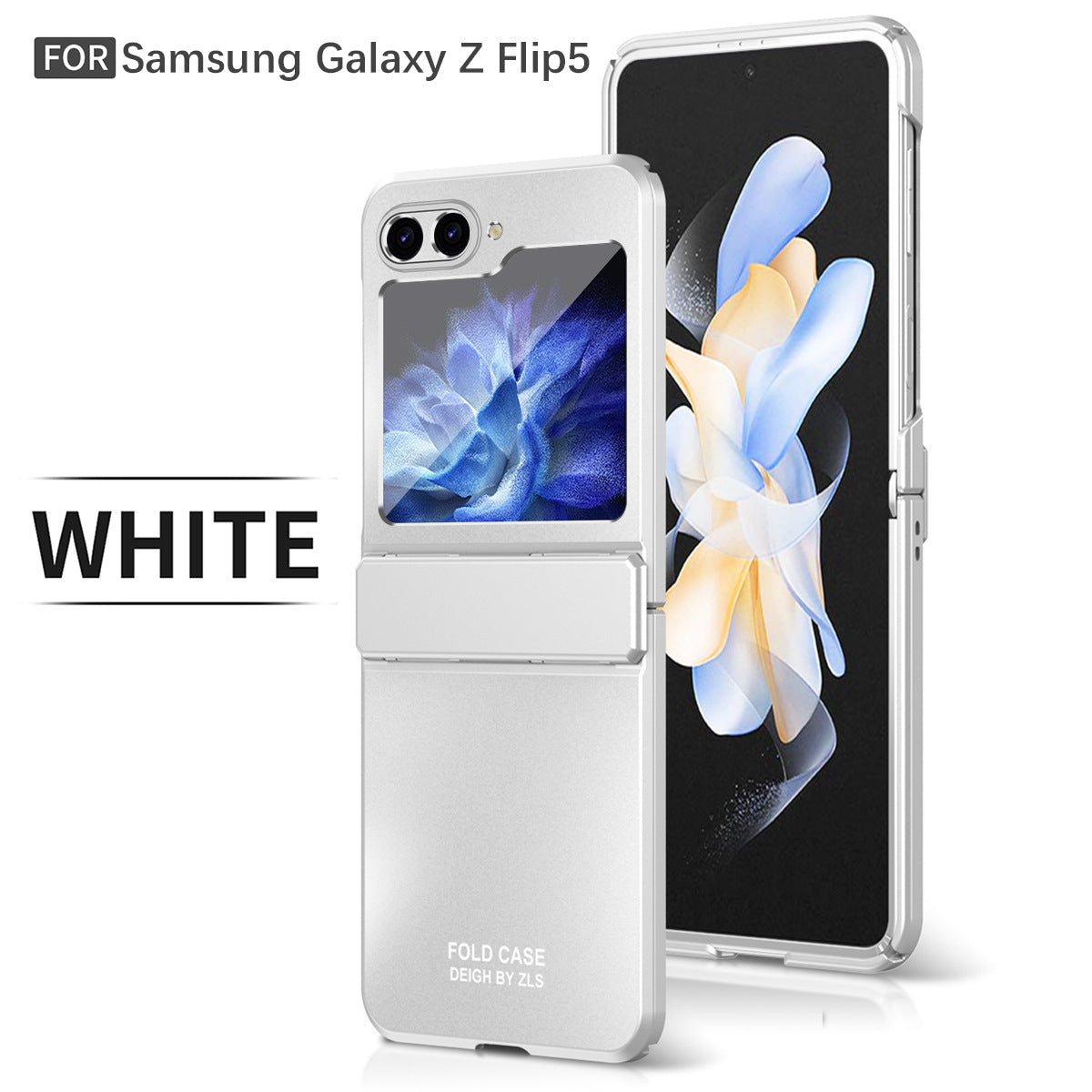 Frosted Plating Phone Case For Samsung Galaxy Z Flip 3 4&5