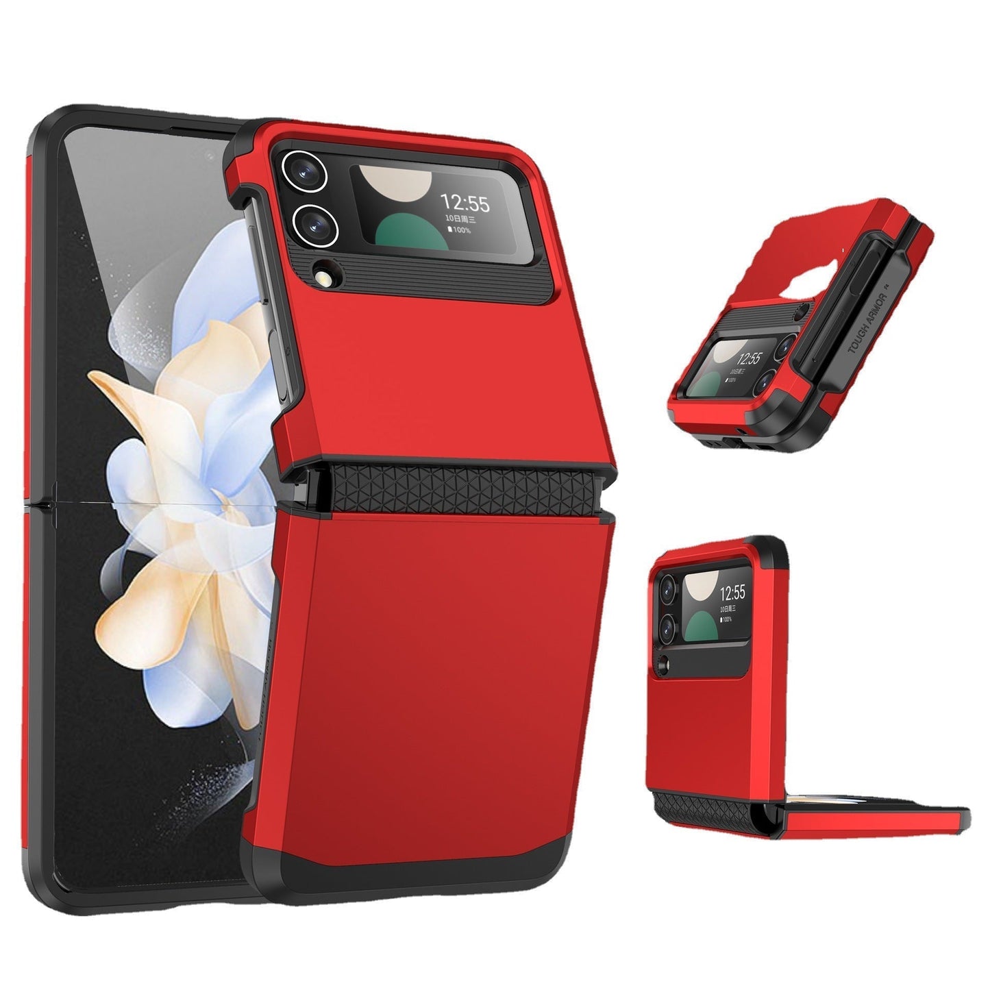 Sarung Telefon Anti-Drop Tentera Samsung Z Flip Z Flip 4