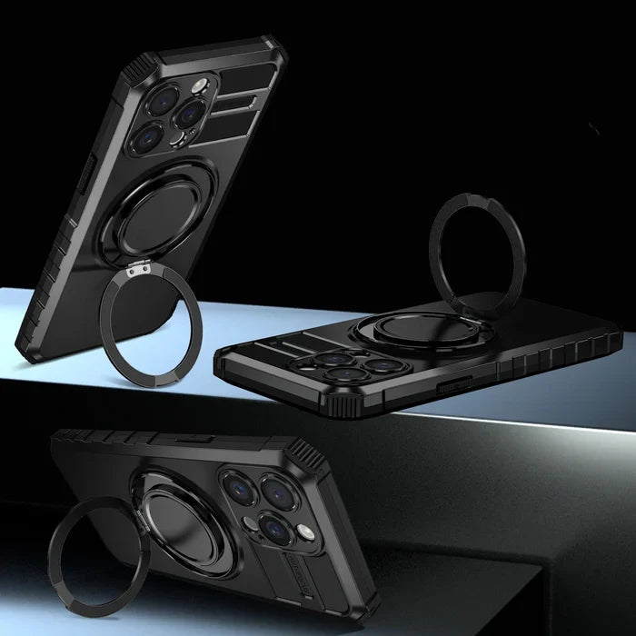 Magnetic 360° Rotating Stand Protection iPhone Case