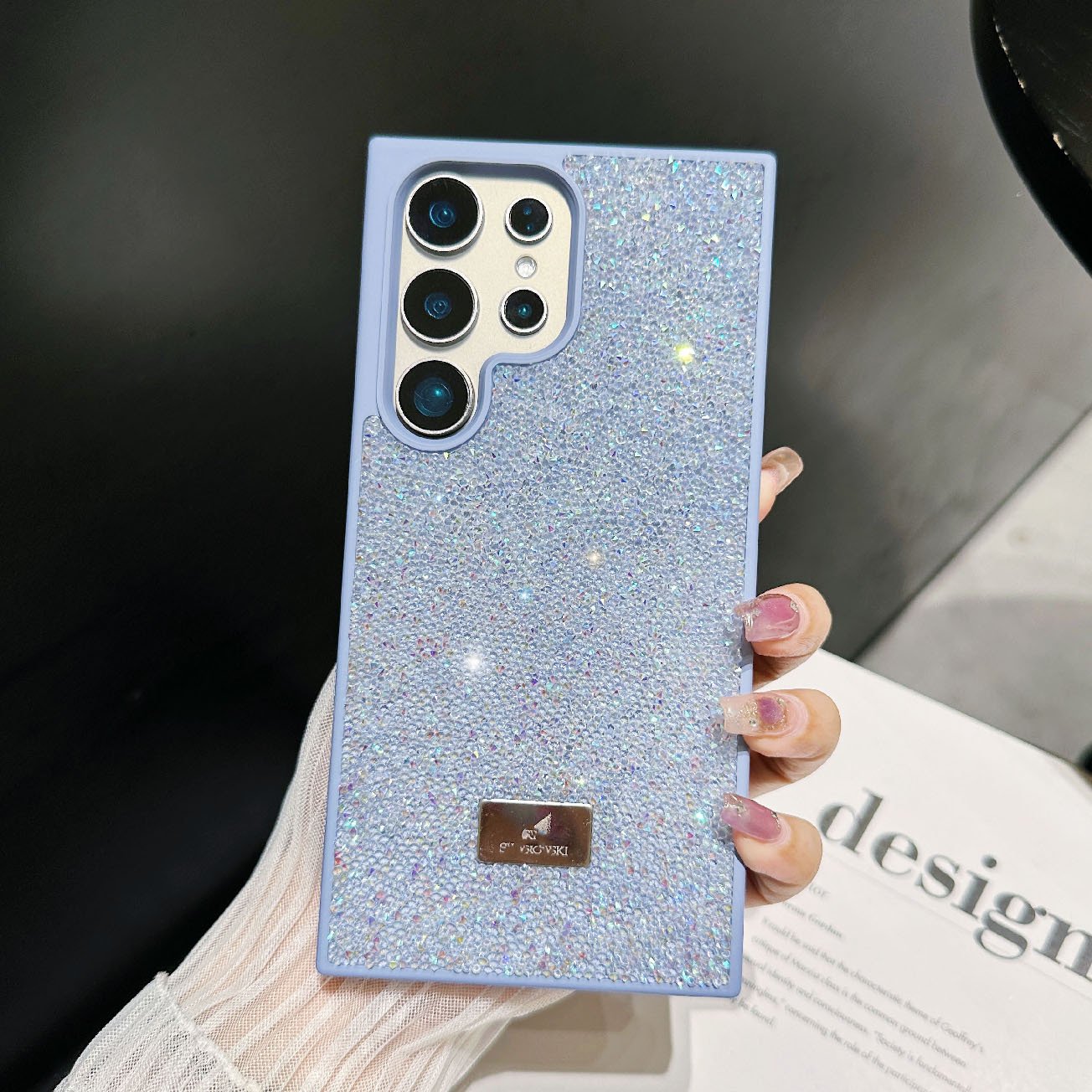 Luxurious rhinestone phone case