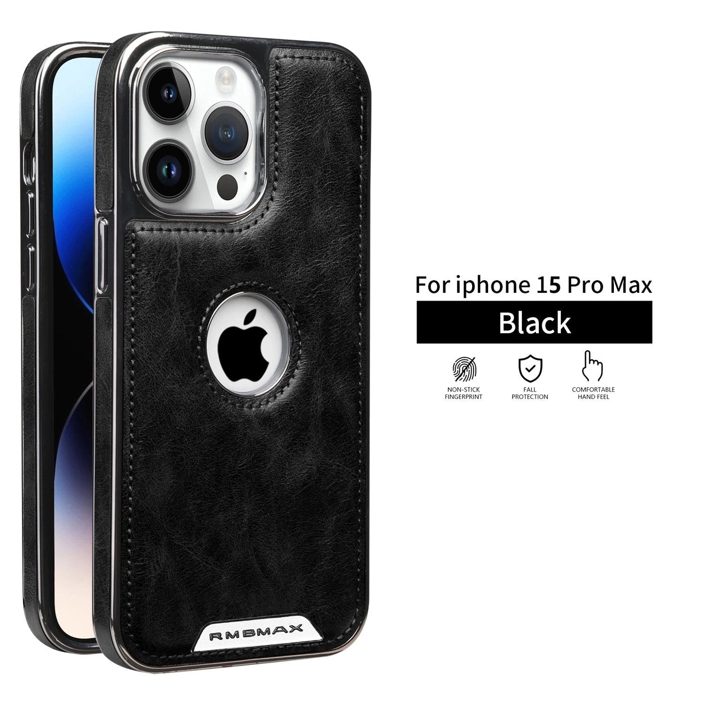 Husa de telefon din piele magnetica pentru iPhone 16 