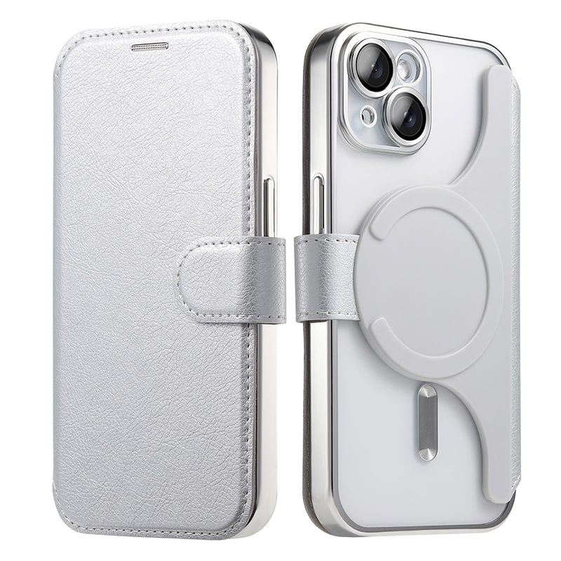 🔥New In Phone Case for iPhone Series - Detachable Magnetic Wallet Leather Flip Clear Case for iPhone