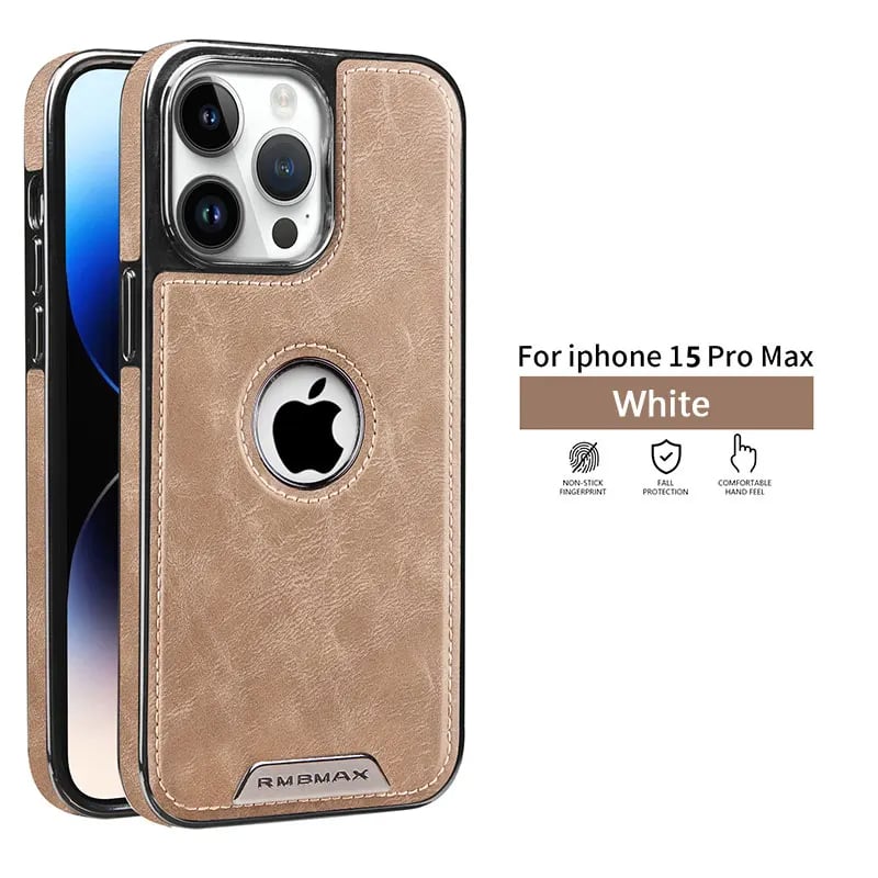 Husa de telefon din piele magnetica pentru iPhone 16 