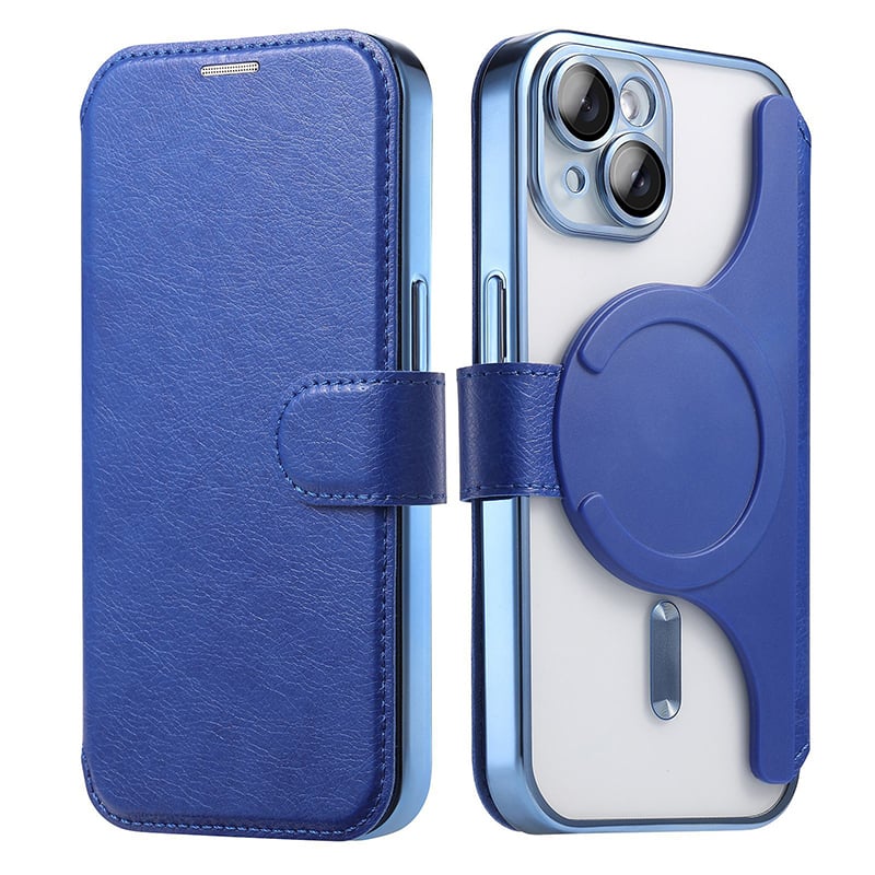 🔥New In Phone Case for iPhone Series - Detachable Magnetic Wallet Leather Flip Clear Case for iPhone