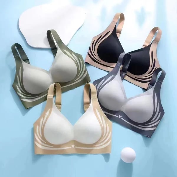 🎁 Super gather bra | Wireless Push-up Bra👍No more sagging breasts