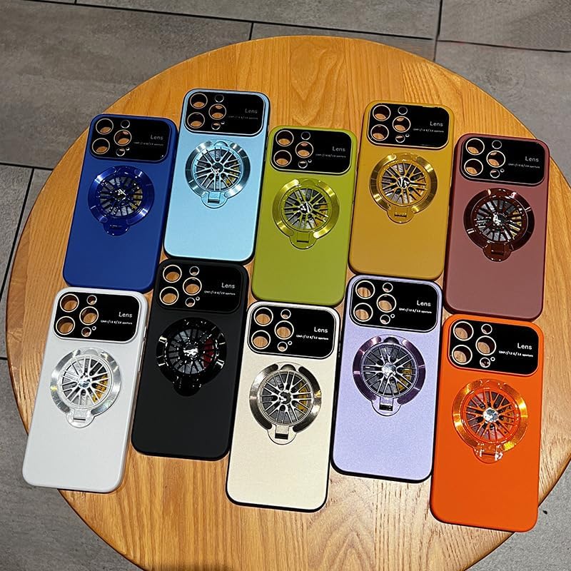 Rotation Gyroscope Magnetic Stand Case for iPhone Case