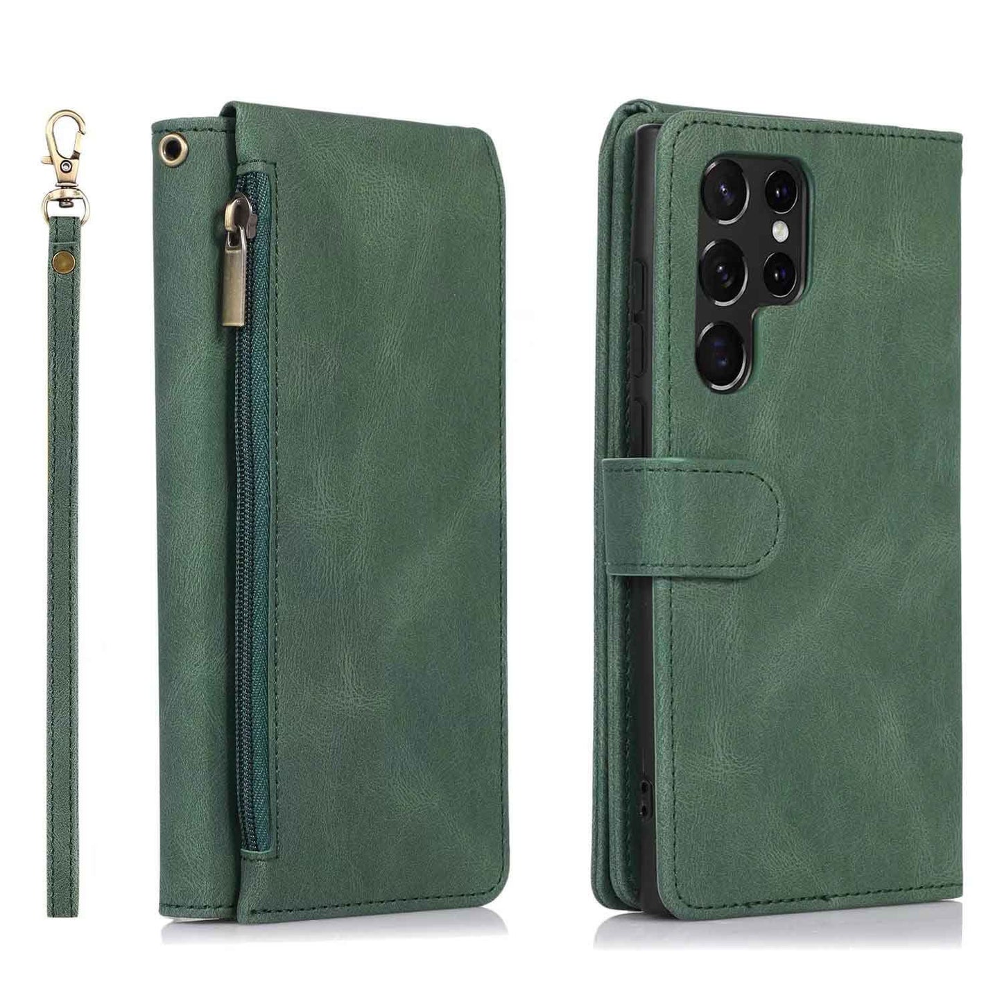 ⏰LAST DAY PROMOTION 50% OFF-2023 Lastest Luxury Leather Flip Wallet Phone Case For Samsung S23 Series