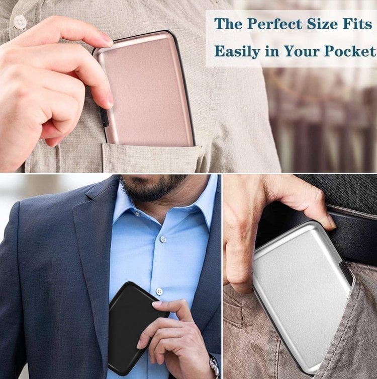 🎁 49% OFF-RFID Anti-Theft Aluminum Wallet Clip