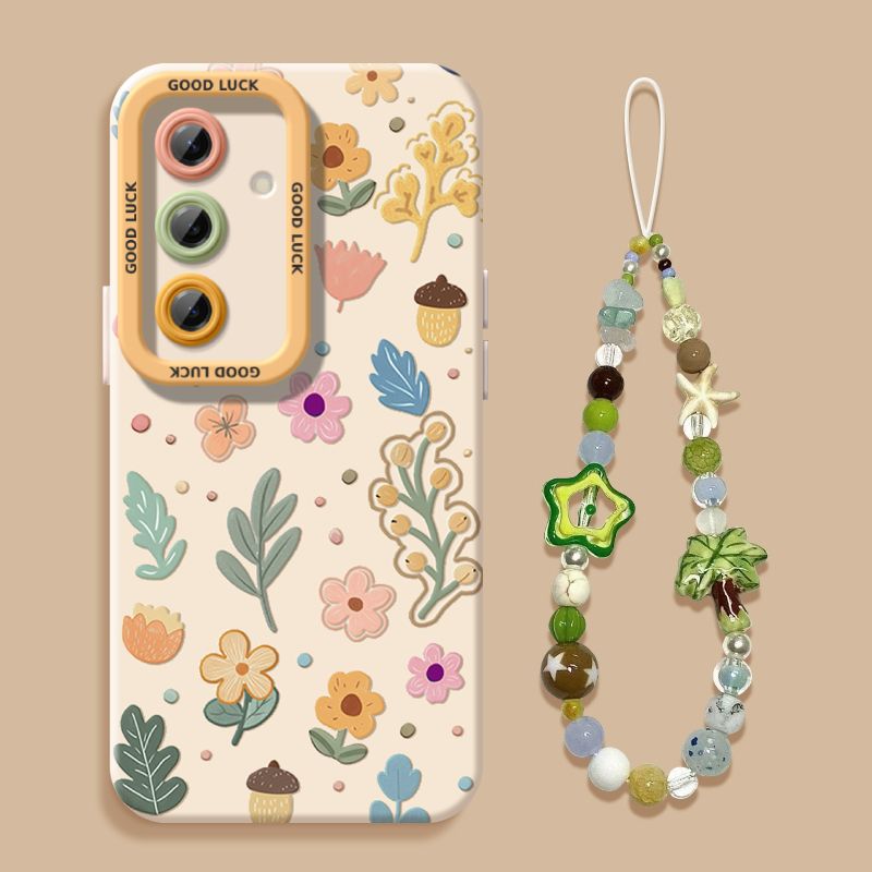 Flower Silicone Shockproof Phone Case For Samsung