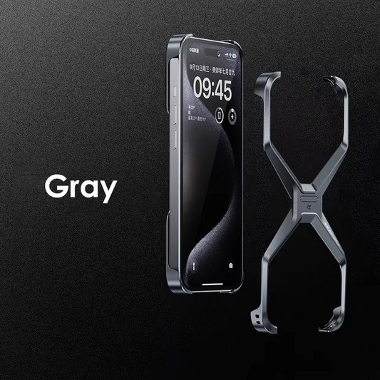 X Metal Frame Mobile Phone Case