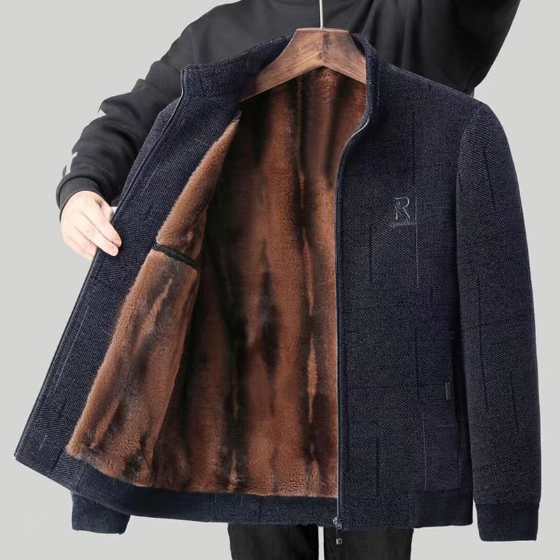 (Free Shipping) Men's Thickened Thermal Jacket