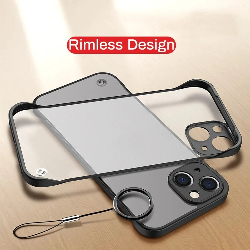 Matte Frameless Ultra Slim Case For iPhone