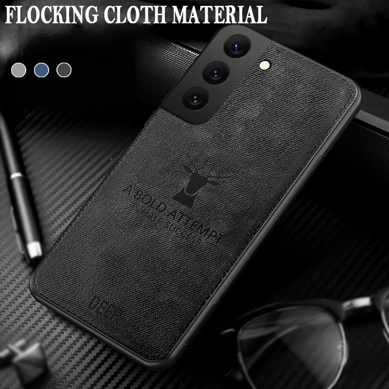 Slim Fabric Skin Deer Case For Samsung