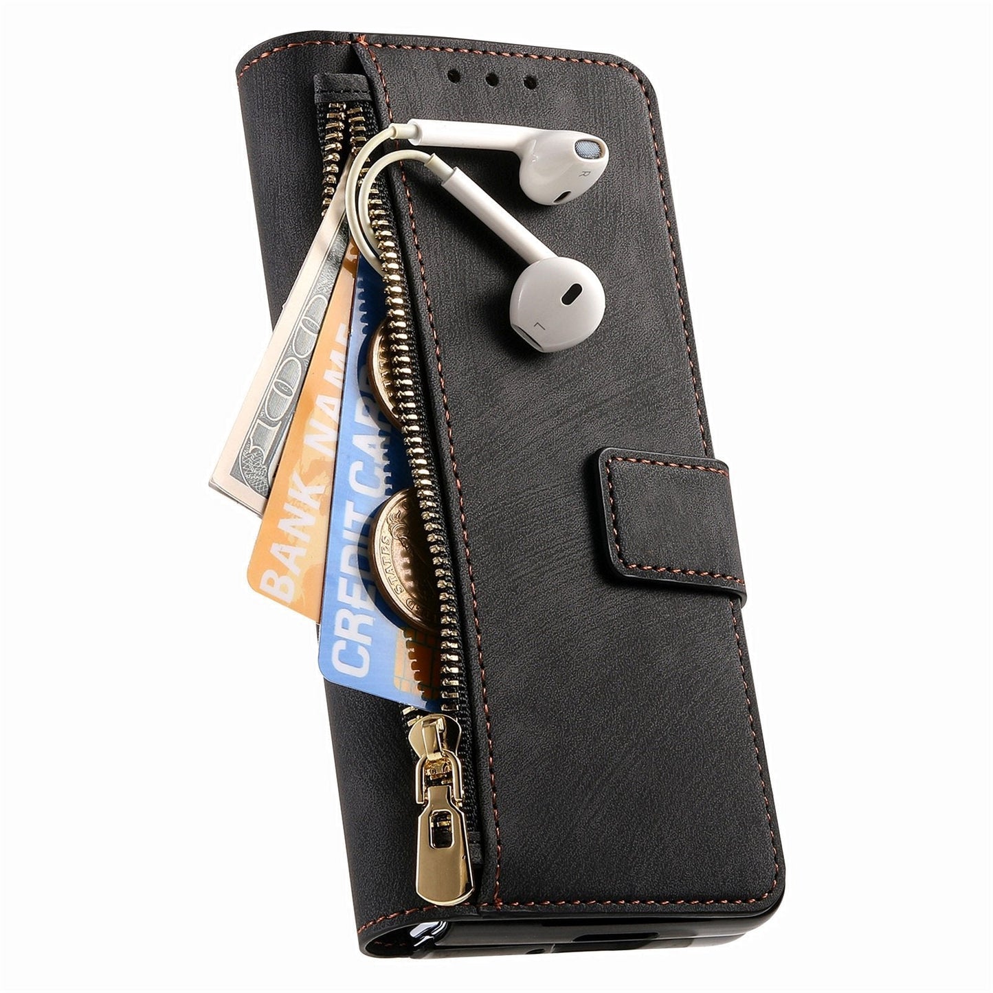 Sesuai untuk Samsung Z Fold5/4/3 Mobile Phone Case Magnetic Detachable Leather Case