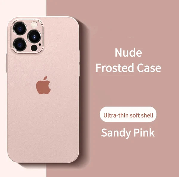 🎉SUMMER Hot Sale📲Case For iPhone 15ProMax With Lens Film Frosted Soft Edge