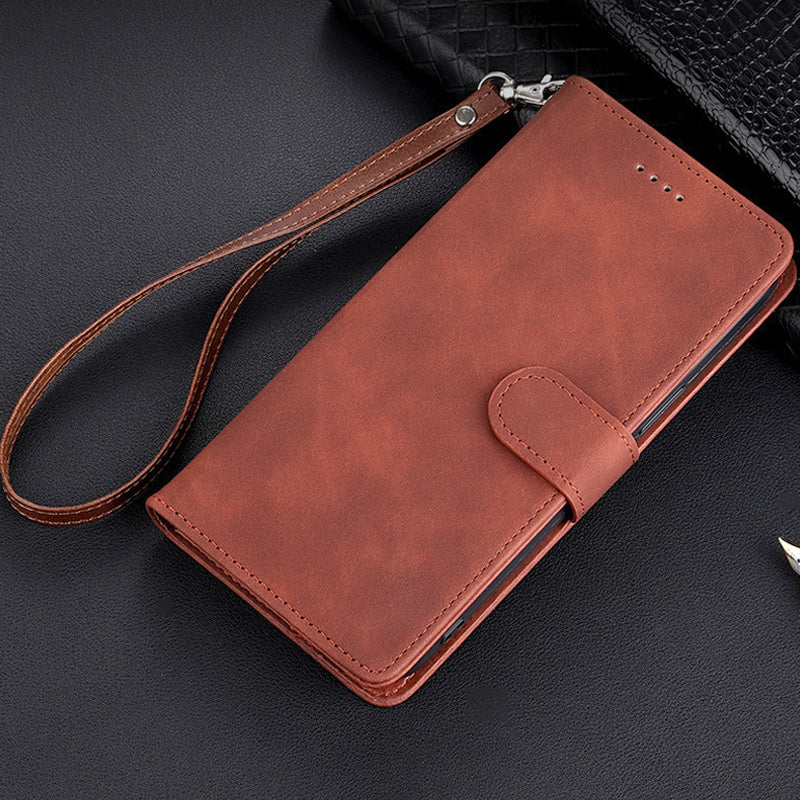 PU Leather Flip Wallet Phone Case for iPhone15/14/13/12