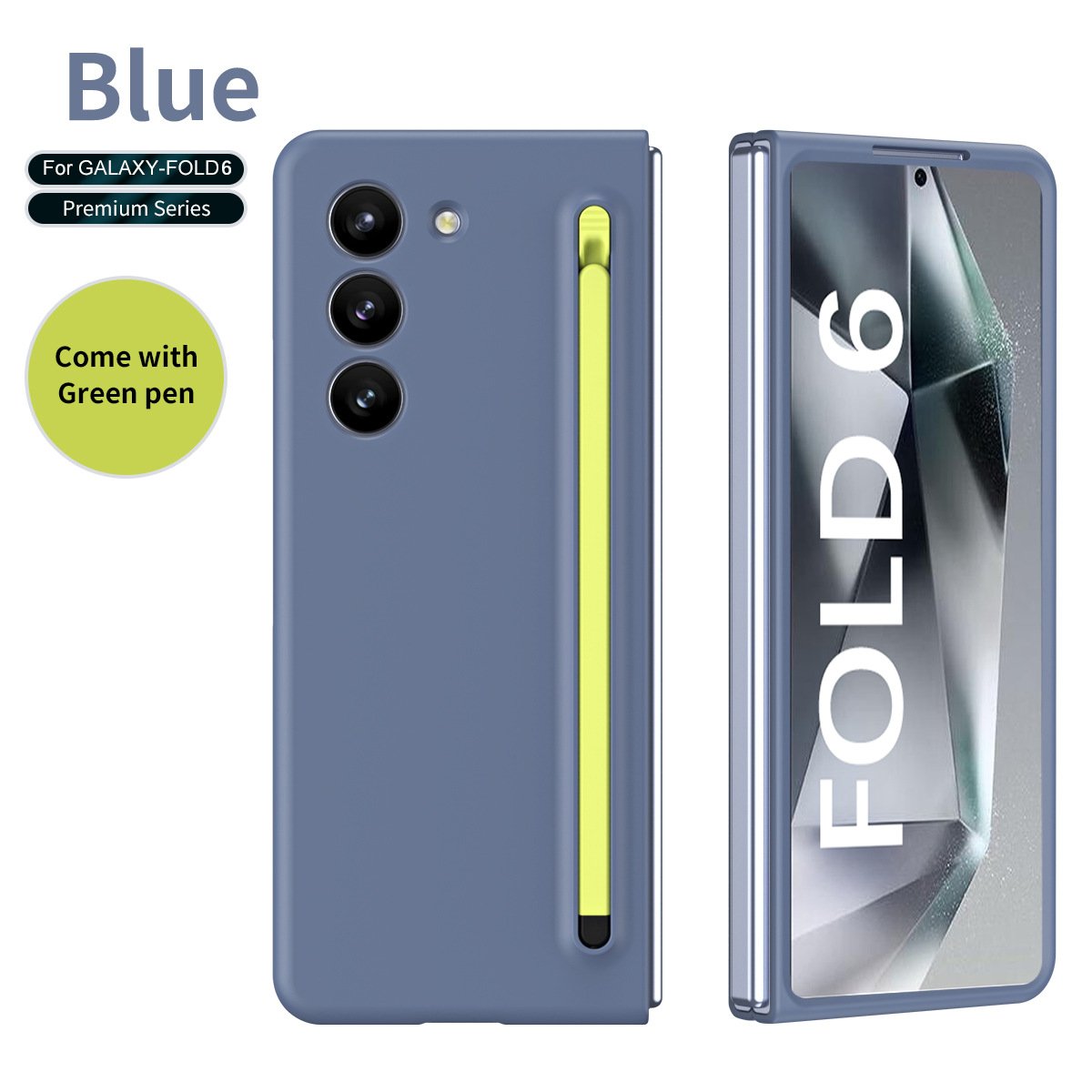 New Processes Anti-fingerprint protective case For Samsung Galaxy Z Fold S-Pen Case