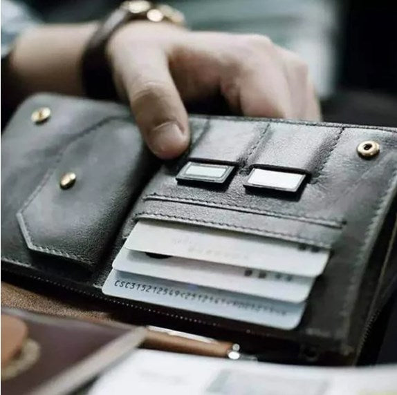 ✨RFID Blocking Leather Card Wallet-🔥Buy 2 Save 15%