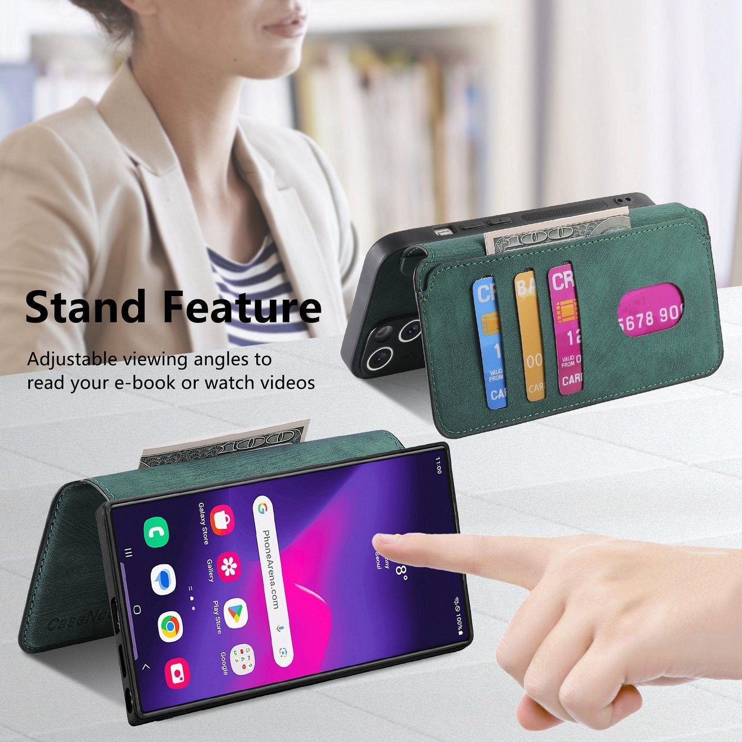 Magnetic, Detachable 2-in-1 Phone Case