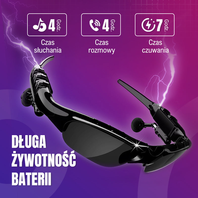 2024 Ochelari sport Bluetooth polarizați fără fir 