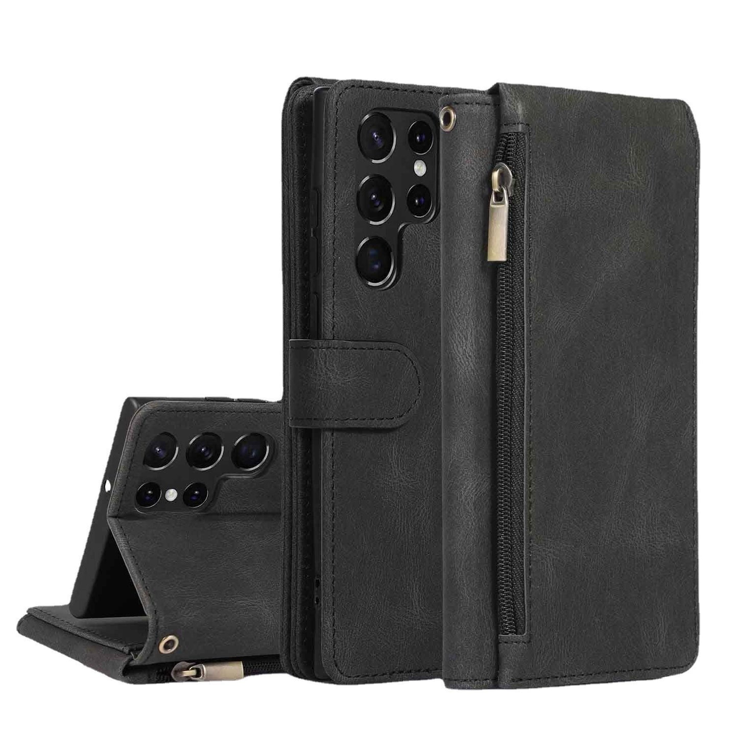 ⏰LAST DAY PROMOTION 50% OFF-2023 Lastest Luxury Leather Flip Wallet Phone Case For Samsung S23 Series