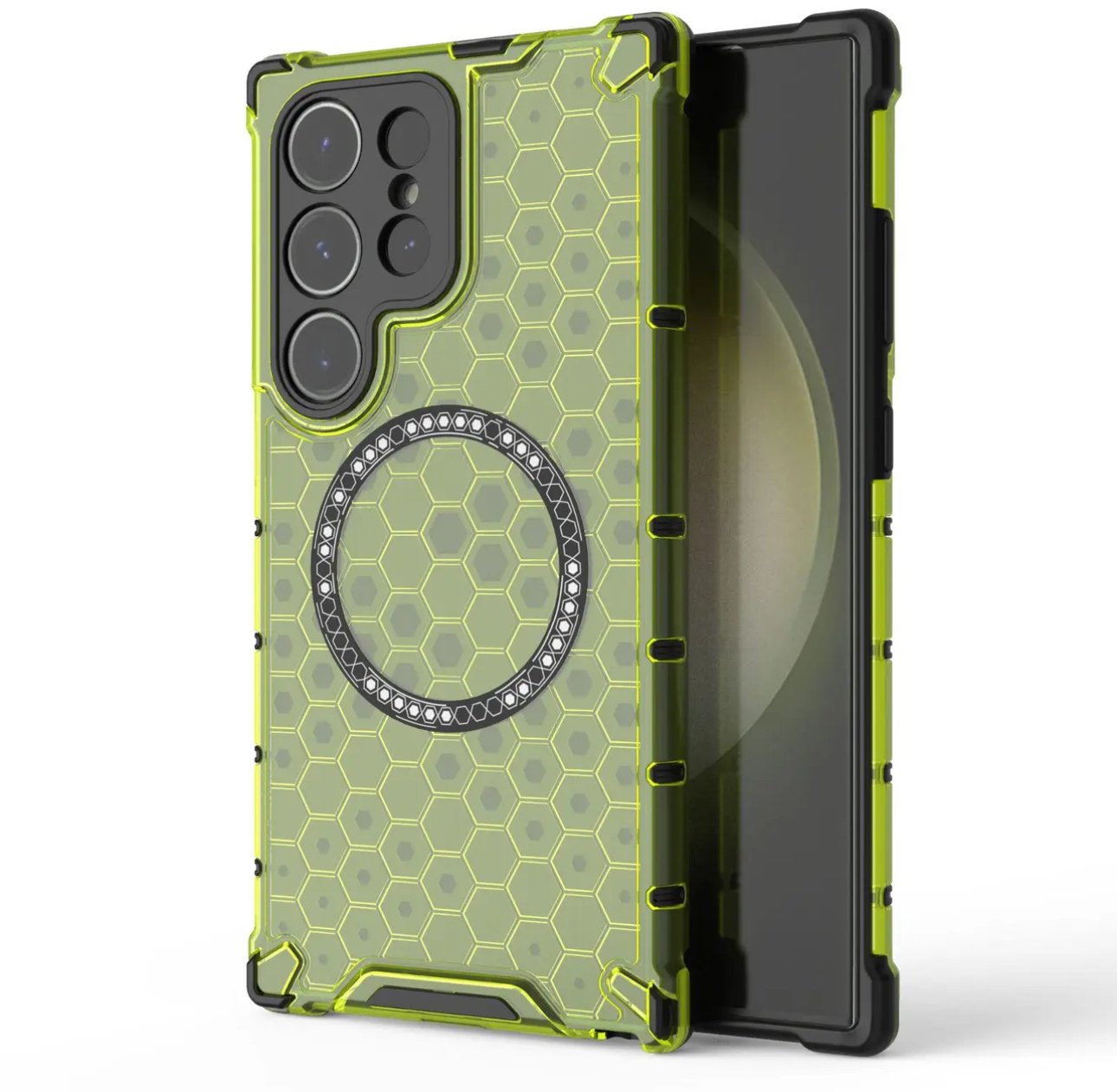 Honeycomb Magnetic Phone Case For Samsung