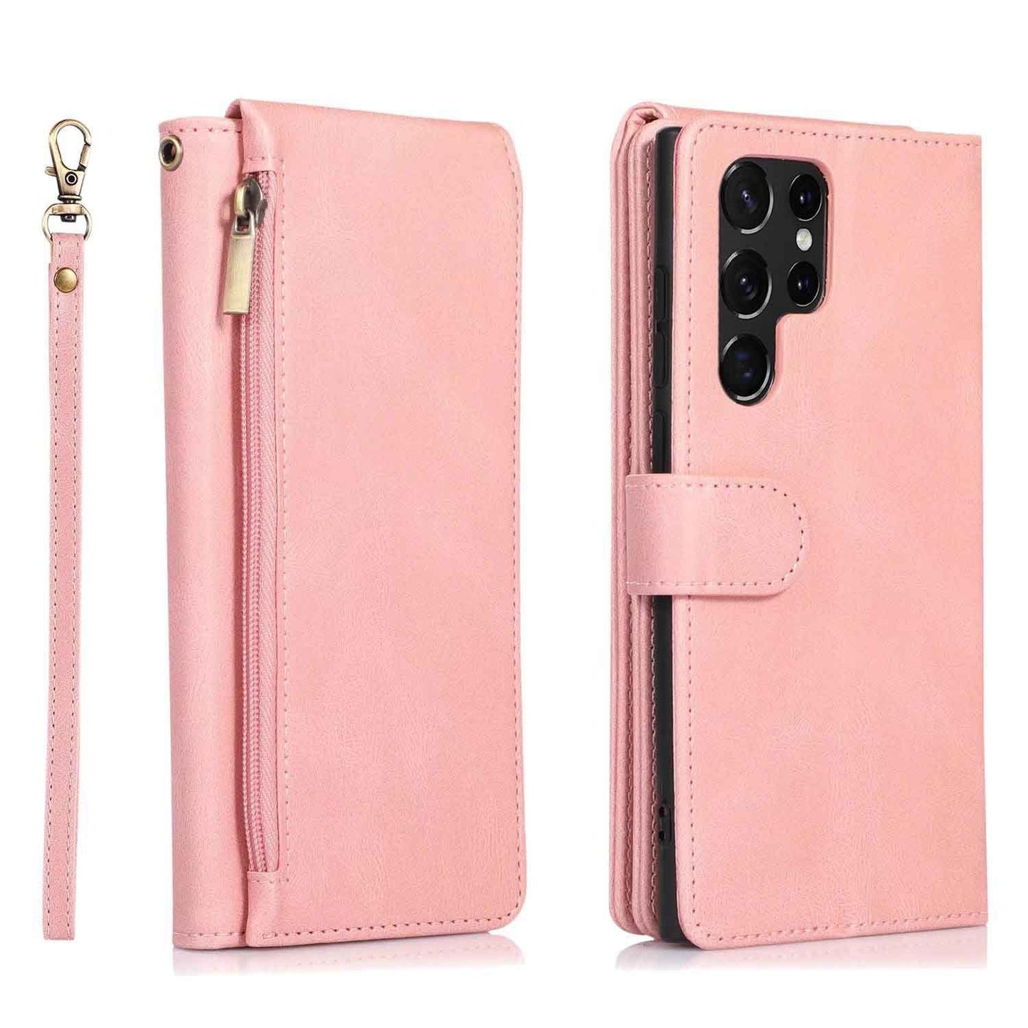 ⏰LAST DAY PROMOTION 50% OFF-2023 Lastest Luxury Leather Flip Wallet Phone Case For Samsung S23 Series