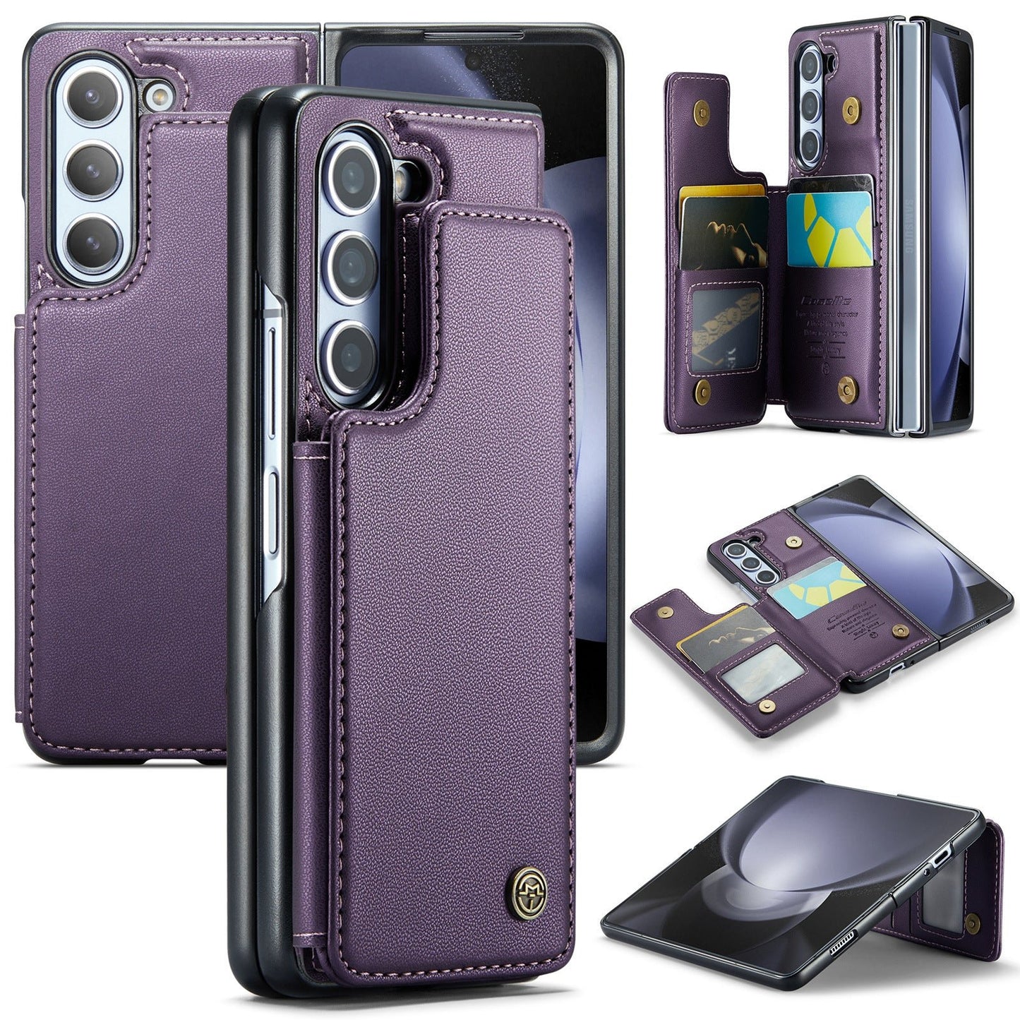 Samsung Galaxy Z Fold Series | Wallet Case with Card Holder