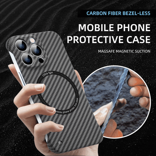 🔥Hot Sale🔥iPhone Carbon Fiber Magnetic Case