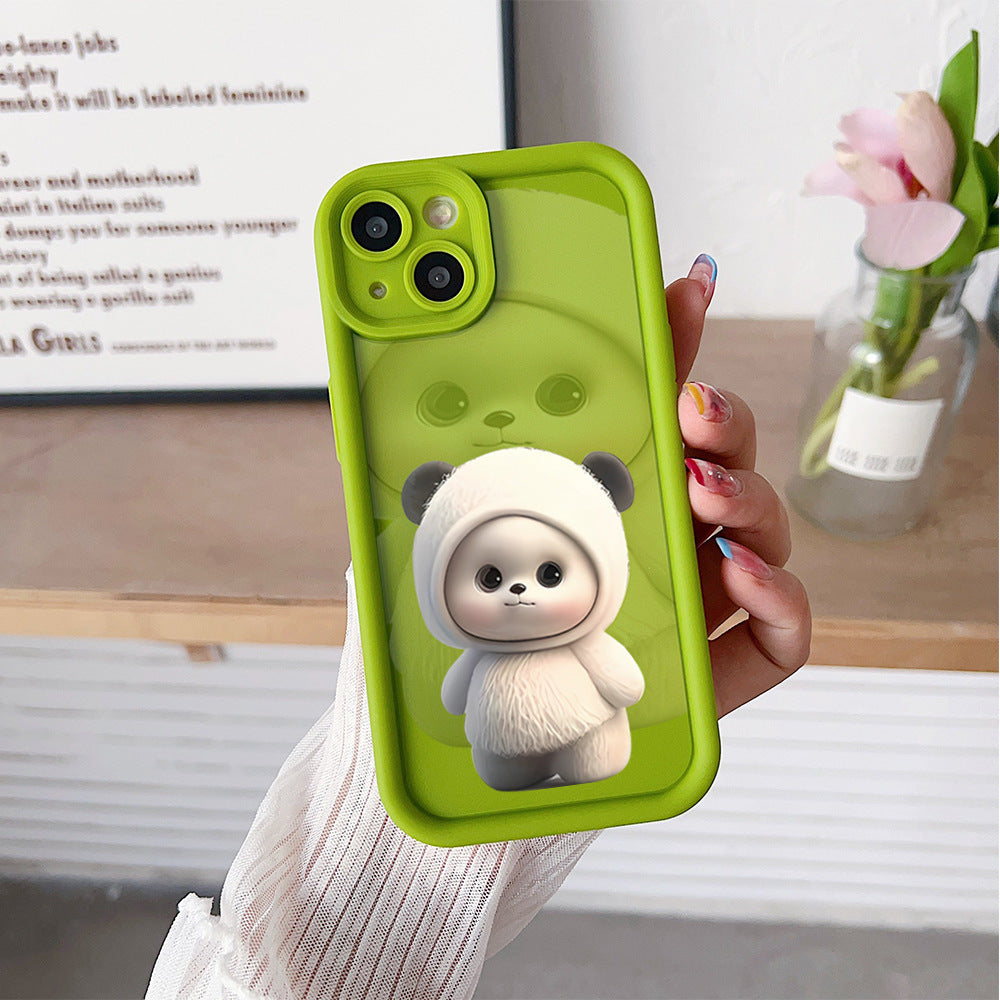 New bear cute pet soft shell mobile phone case