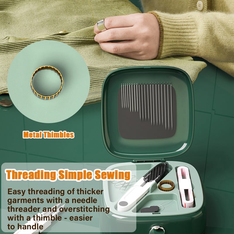 🔥2024 SALE - Portable Sewing Kit With Magnetic Box