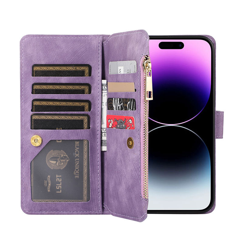 Multifunctional Flip Wallet Phone Case for iPhone