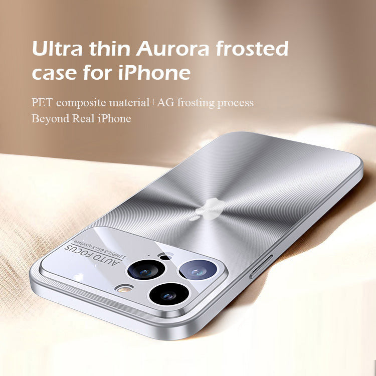 Sarung beku Aurora ultra nipis untuk iPhone 