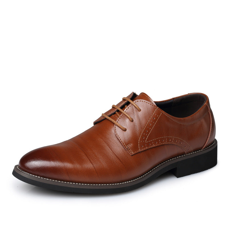 Men's Italian Genuine Leather Oxford Shoes