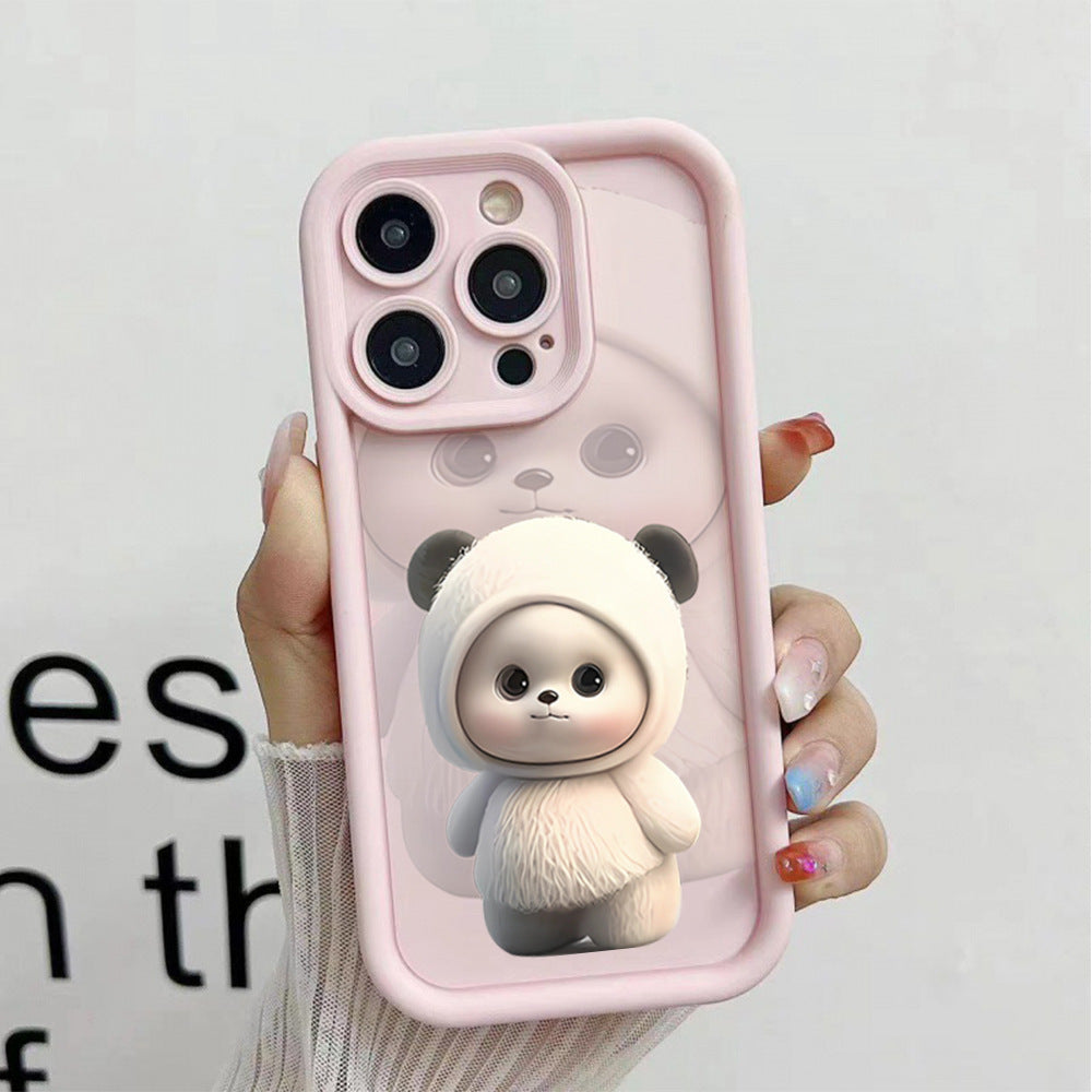 New bear cute pet soft shell mobile phone case