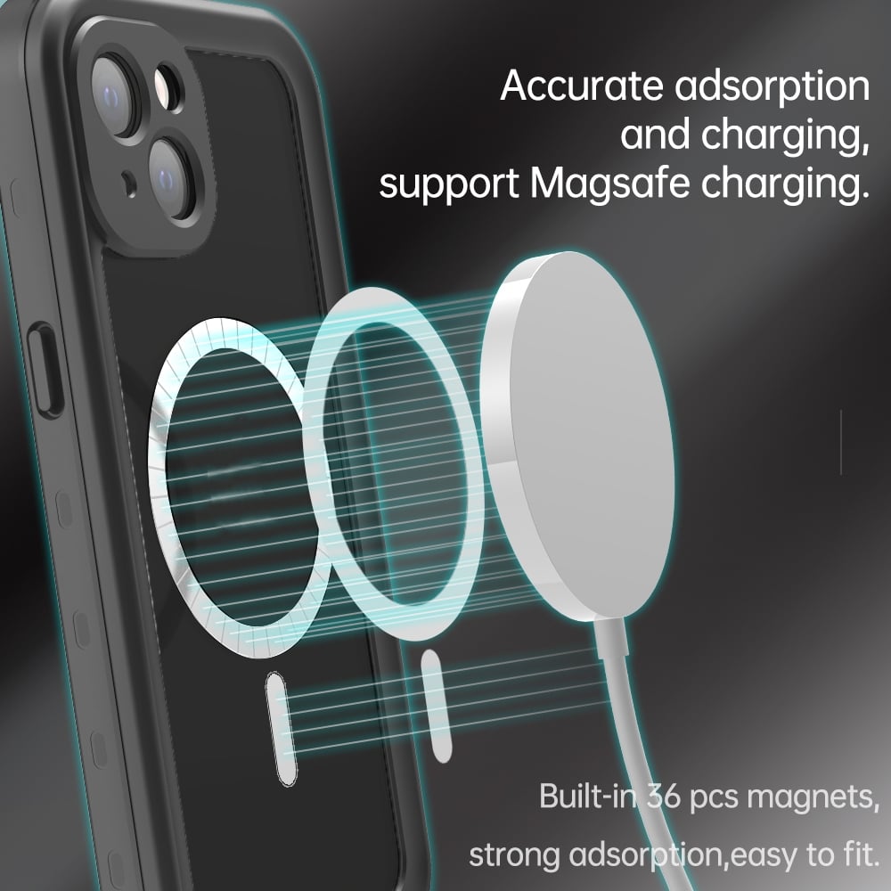 ⚜️Shockproof Magsafe Anti-fall Waterproof Phone Case