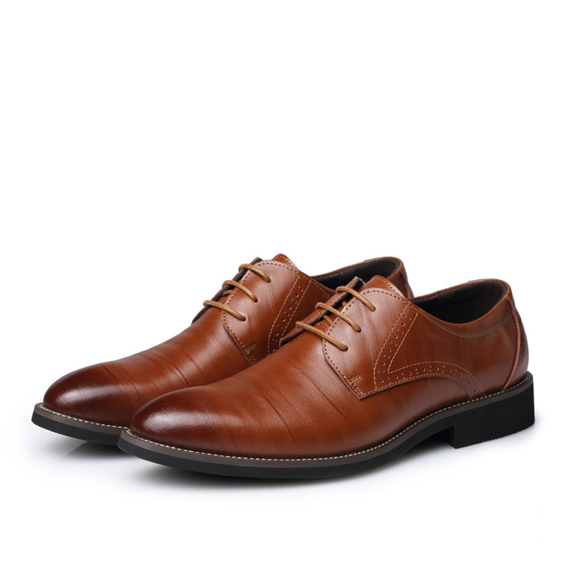 Men's Italian Genuine Leather Oxford Shoes