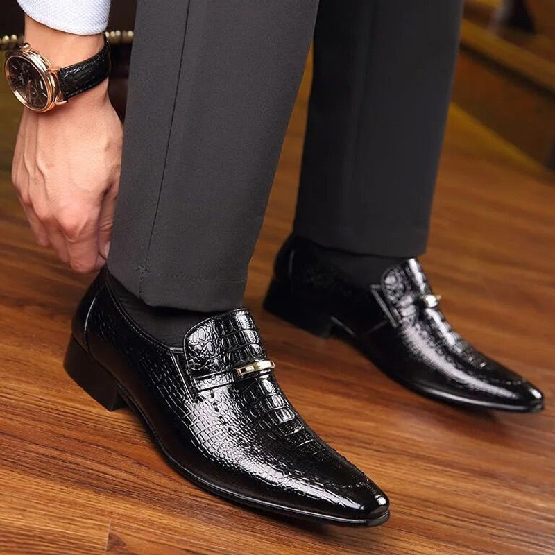 🐊👞 Comfortable and luxurious leather shoes for men-🔥Buy 2 Save 30%