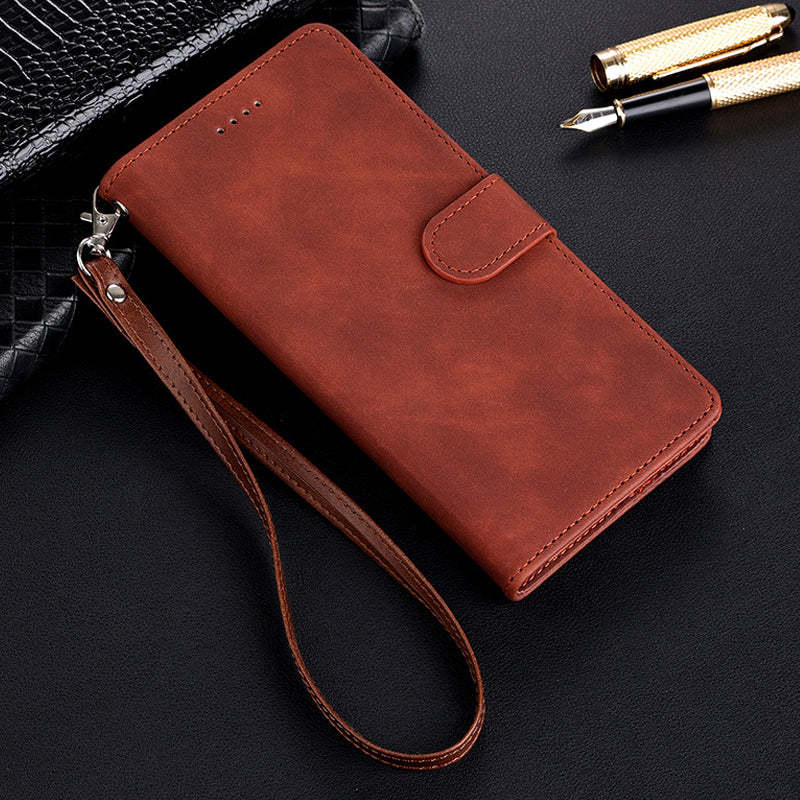 PU Leather Flip Wallet Phone Case for iPhone15/14/13/12